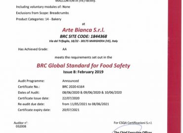 Certificazione BRC e IFS